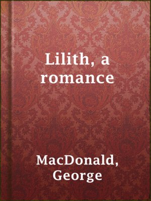 cover image of Lilith, a romance